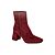 Bordeaux Suede Leder