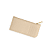 Beige Glad Leder