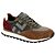 Kaki - Textiel/Multicolor Suede Leder/Taupe Mesh Nylon