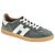 Kaki Suede Leder/Wit Glad Leder