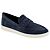 Blauw Suede Leder