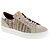 Multicolor Geweven Raffia /Beige Glad Leder