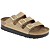 Beige Nubuck Leder