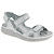 Zilver Glad Leder/Neopreen