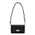 Zwart Glad Leder