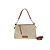 Beige - Raffia /Cognac Generfd Leder