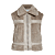 Taupe - Polyester /Imitatiepels