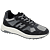 Grijs Mesh Nylon /Glad Leder/Zwart Suede Leder