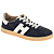 Blauw Suede Leder/Ecru