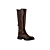 Cognac Glad Leder