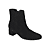 Zwart Suede Leder