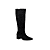 Zwart Suede Leder