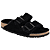 Zwart Suede Leder/Wol