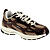 Bruin Mesh Nylon /Brons Gemetaliseerd Leder