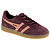 Bordeaux Suede Leder/Oranje Glad Leder