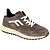 Taupe Suede Leder