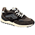 Koffiebruin Suede Leder/Taupe Mesh Nylon/Leder