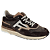 Antraciet Mesh Nylon /Taupe Suede Leder
