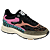Multicolor Luipaardprint Leder/Kaki Suede Leder/Multicolor