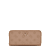 Taupe Logo-reliëfprint P.U.