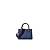 Blauw Jeans Textiel/Logo-reliëfprint