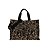 Bruin Luipaardprint Textiel/Multicolor