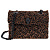 Camel Suede Leder/Koffiebruin Luipaardprint