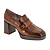 Cognac Kreuklak Leder
