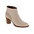 Beige Generfd Leder/Suede Leder