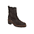 Koffiebruin Suede Leder
