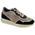 Zwart Suede Leder/Taupe/Roosgoud