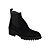Zwart Suede Leder