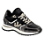 Zwart Print Leder/Mesh Nylon/Suede Leder