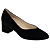 Zwart Suede Leder