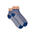 Blauw - Viscose/Lichtblauw Polyamide
