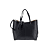 Blauw Generfd Leder