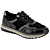Zwart Lak Leder/Suede Leder/Brons