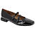 Bordeaux Lak Leder