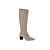 Beige Nappa Leder