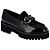 Zwart Glad Leder/Pony