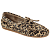 Bruin Luipaardprint Leder/Degradé Suede