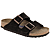 Koffiebruin Suede Leder