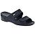 Blauw Suede Leder/Print
