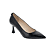 Zwart Glad Leder