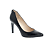 Zwart Glad Leder