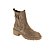 Taupe Suede Leder