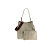 Beige Generfd Leder