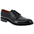 Zwart Glad Leder