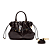 Bordeaux Print Leder
