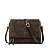Donkerbruin Suede Leder